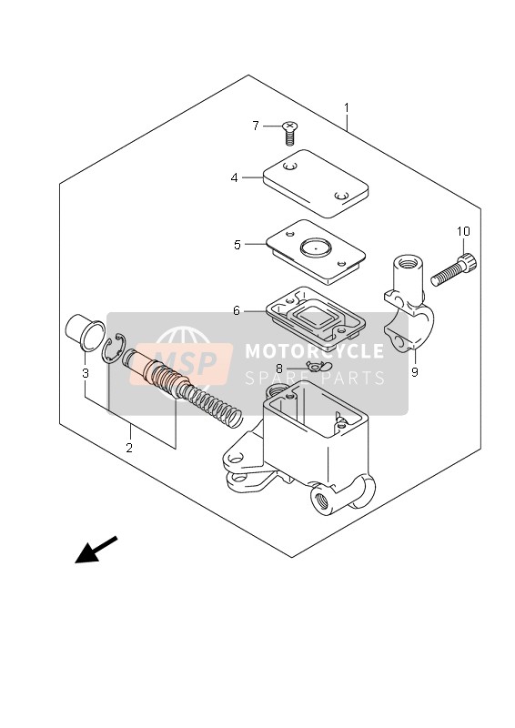 Front Master Cylinder